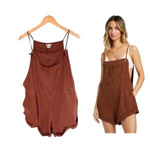 Billabong Brown Jumpsuit